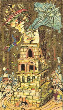 Tarotkaart 'De Toren'