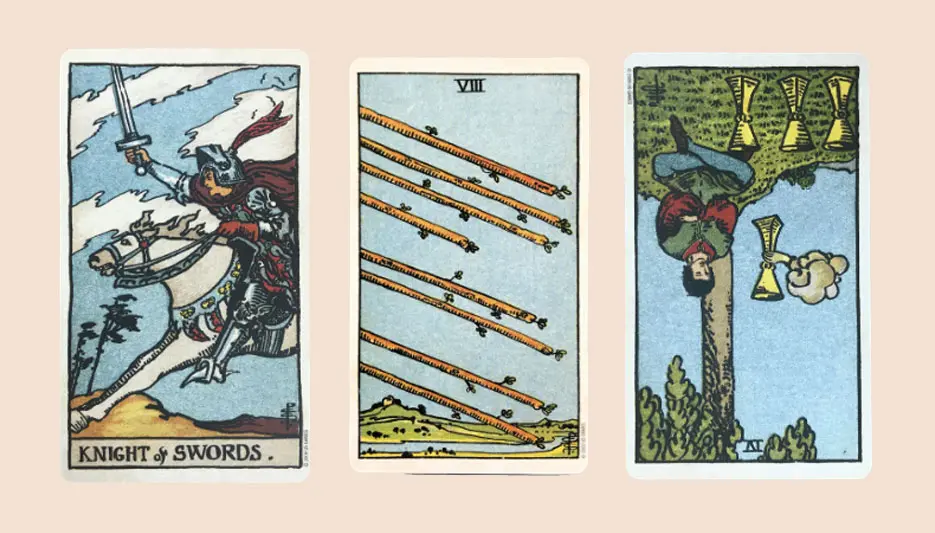 De betekenis van omgekeerde tarotkaarten