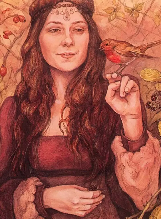 Maya ontdekt de tarot dagkaart