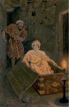 Tarotkaart 'Acht van Zwaarden'