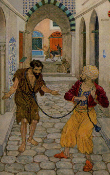 Tarotkaart 'De Gehangene'