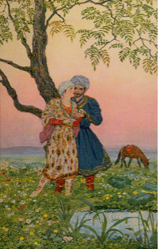 Tarotkaart 'De Geliefden'