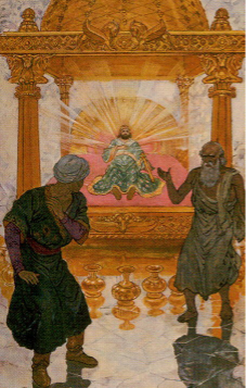 Tarotkaart 'De Hierofant'