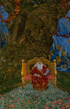 Tarotkaart 'Koning van Staven'