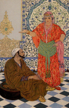 Tarotkaart 'Koningin van Staven'