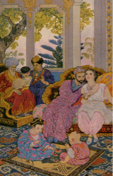 Tarotkaart 'Tien van Pentagrammen'