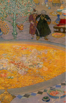 Tarotkaart 'Vier van Pentagrammen'