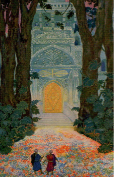 Tarotkaart 'Vier van Staven'