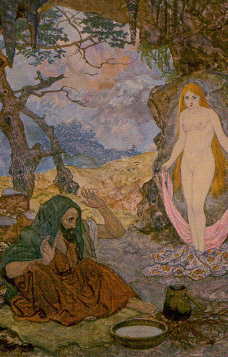 Tarotkaart 'Zeven van Kelken'