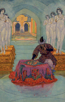 Tarotkaart 'Zeven van Zwaarden'