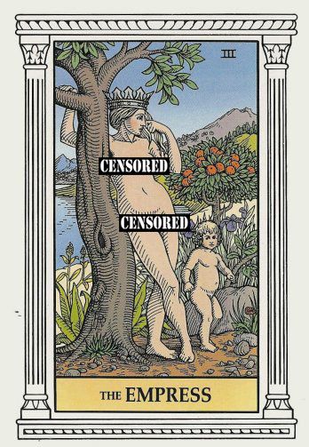 Tarotkaart 'De Keizerin'