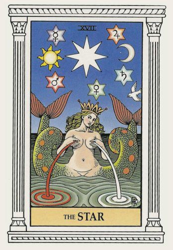 Tarotkaart 'De Ster'