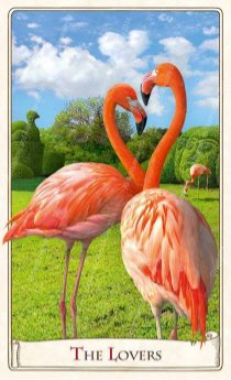 Tarotkaart 'De Geliefden'