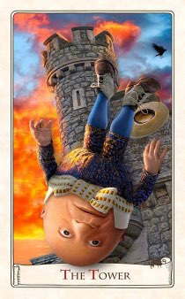 Tarotkaart 'De Toren'