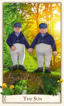 Tarotkaart 'De Zon'