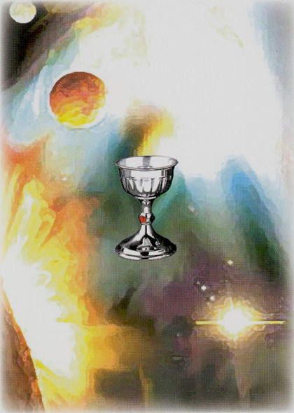 Tarotkaart 'Aas van Kelken'