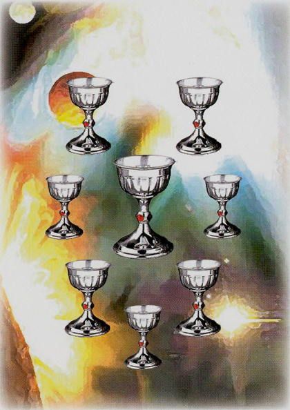 Tarotkaart 'Acht van Kelken'