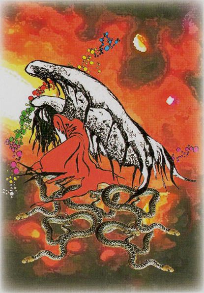 Tarotkaart 'De Duivel'