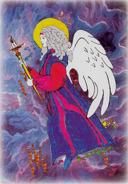 Tarotkaart 'De Hogepriesteres'