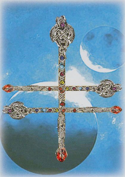 Tarotkaart 'Drie van Staven'