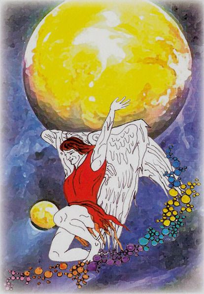 Tarotkaart 'Gerechtigheid'