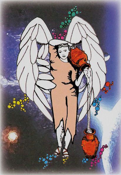 Tarotkaart 'Matigheid'