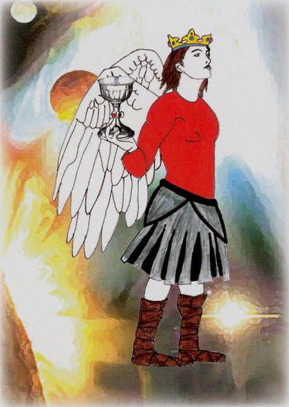 Tarotkaart 'Ridder van Kelken'