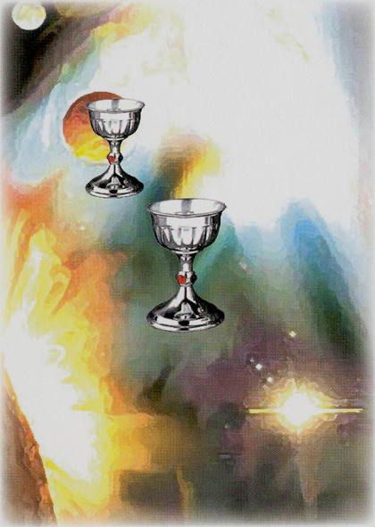 Tarotkaart 'Twee van Kelken'