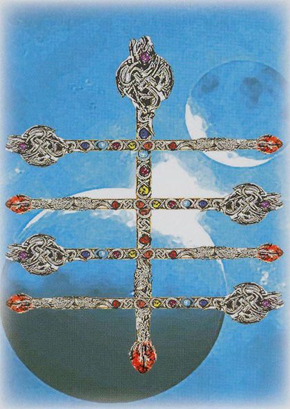 Tarotkaart 'Vijf van Staven'