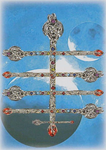 Tarotkaart 'Zes van Staven'