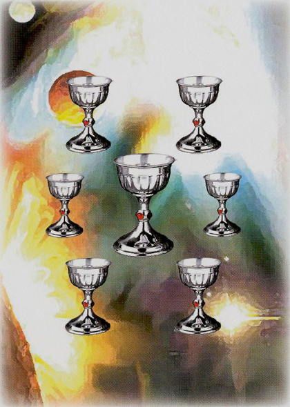 Tarotkaart 'Zeven van Kelken'