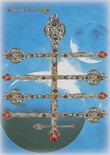 Tarotkaart 'Zeven van Staven'