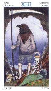 Tarotkaart 'De Dood'