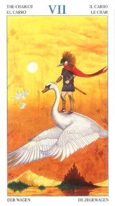 Tarotkaart 'De Zegewagen'