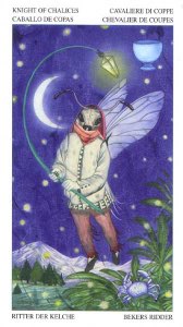 Tarotkaart 'Ridder van Kelken'