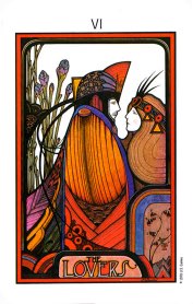 Tarotkaart 'De Geliefden'