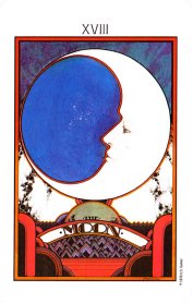 Tarotkaart 'De Maan'