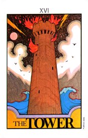 Tarotkaart 'De Toren'