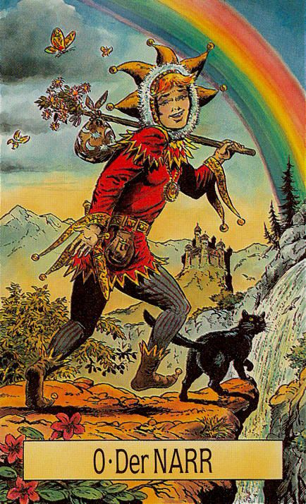 Tarotkaart 'De Dwaas'