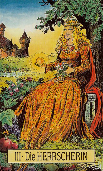 Tarotkaart 'De Keizerin'