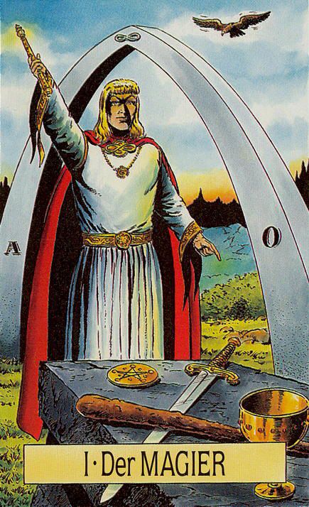 Tarotkaart 'De Magiër'