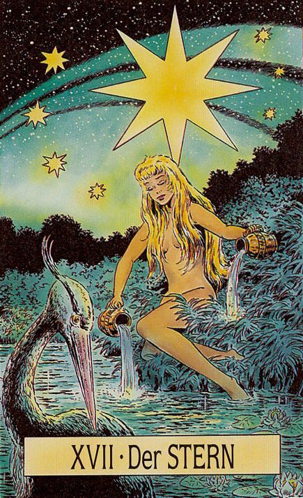 Tarotkaart 'De Ster'