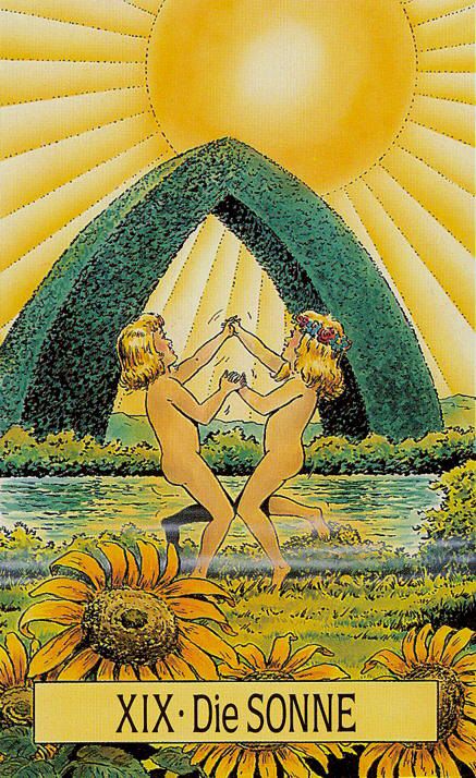 Tarotkaart 'De Zon'