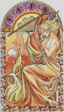 Tarotkaart 'Aas van Staven'