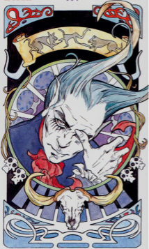 Tarotkaart 'De Duivel'