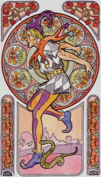 Tarotkaart 'De Dwaas'