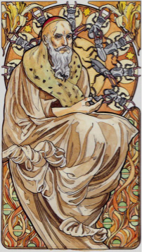 Tarotkaart 'De Hierofant'