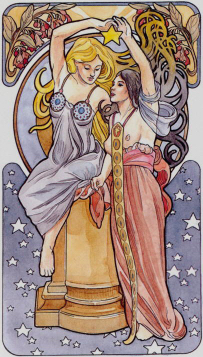 Tarotkaart 'De Ster'