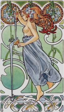 Tarotkaart 'Matigheid'