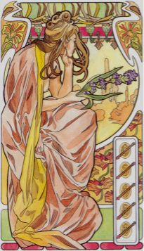 Tarotkaart 'Vijf van Staven'